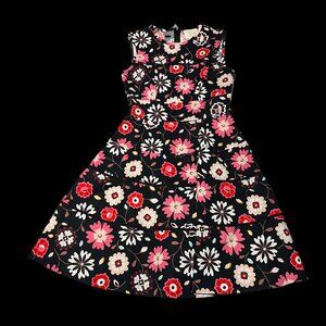 Kate Spade Casa Flora Poplin Fit & Flare Dress – Size 0